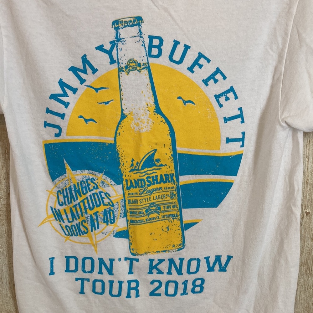 Jimmy Buffet 2018 Tour Shirt. Size:S